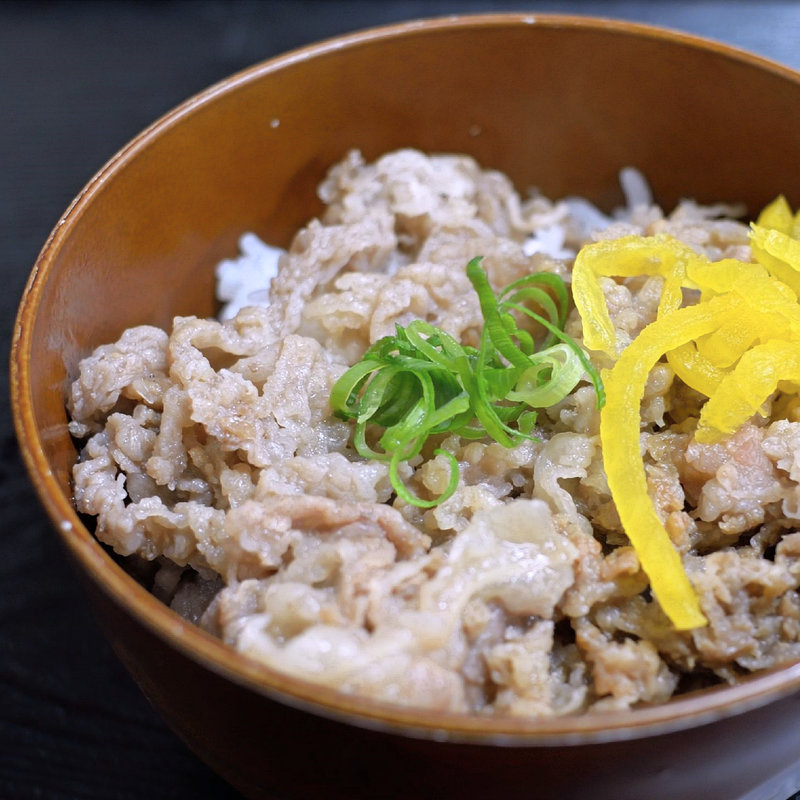 プチ牛丼(うどん市場 めんくい （うどんいちば めんくい）)