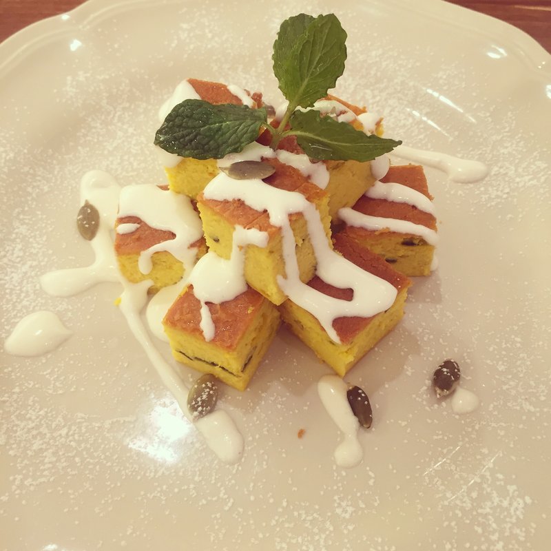 パンプキンチーズケーキ(アフタヌーンティー うすい)