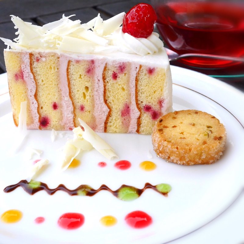 季節のケーキ(ラズベリークリーム)(ローズハウス )