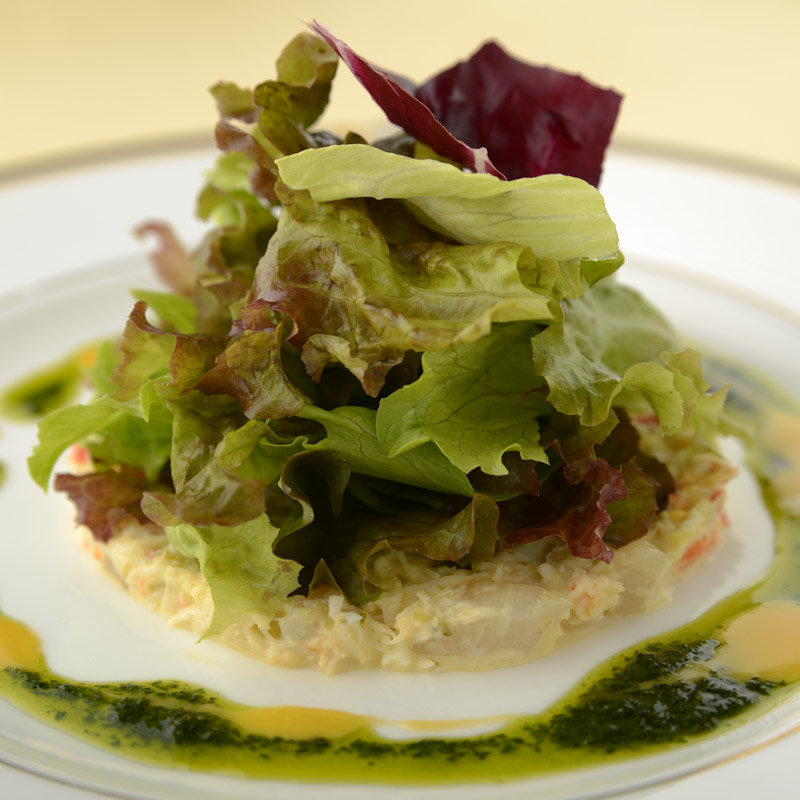 カニクリーム　野菜仕立て(ビストロ・ド・リヨン)