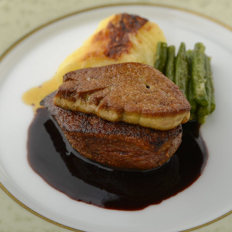 フォアグラと牛肉のロッシーニ(ビストロ・ド・リヨン)