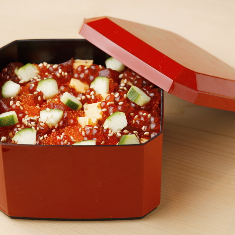 イクラととびっこのご飯(鮨すずき 新宿店 )