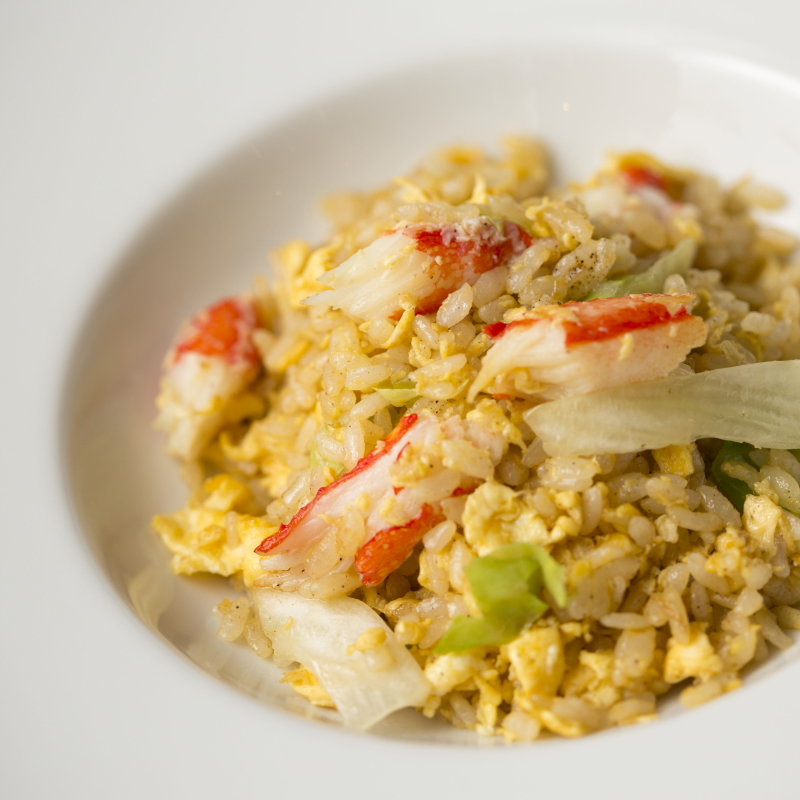 タラバガニのチャーハン(古谷 )