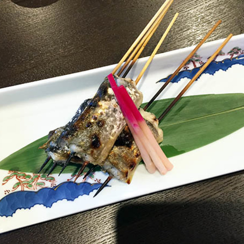 ガマの穂焼き(うなぎ創作 鰻樹)