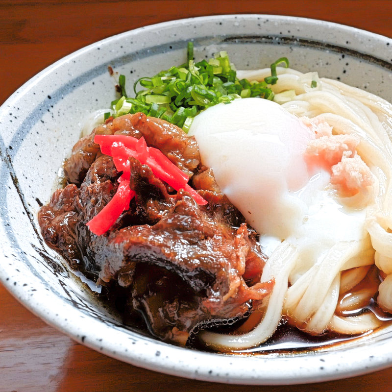 牛すじぶっかけうどん冷(三里うどん本舗 )