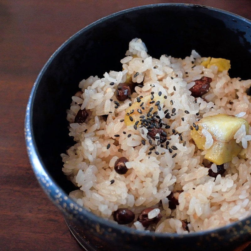 栗飯(八十八庵 （やそばあん）)