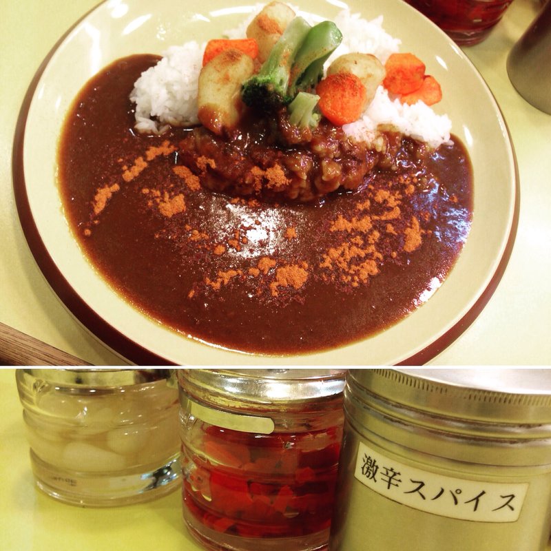 野菜カレー(印度のルー 天下茶屋店)