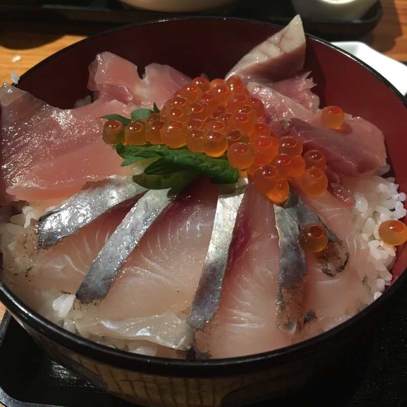 海鮮丼セット(居酒屋 福すけ )