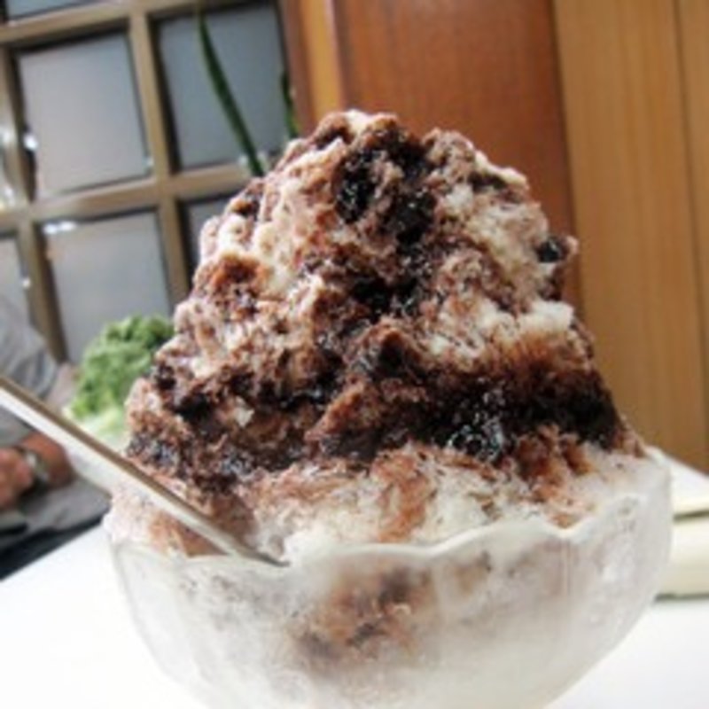 氷ミルクチョコ(甘味処 角屋)