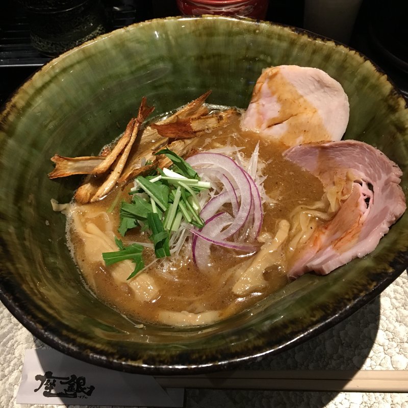 鶏と海老 時々煮干し(鶏そば座銀)