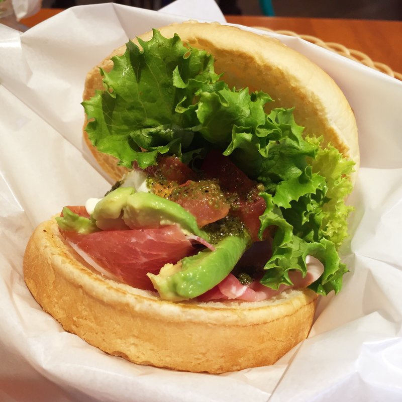 生ハムアボカドサンド(フレッシュネスバーガー西新)