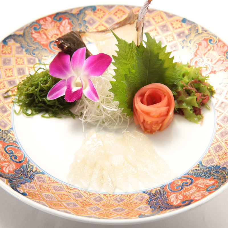 鱧のお造り(晁隆房)