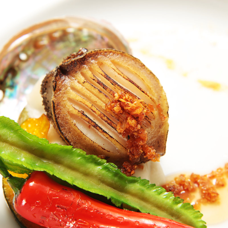 アワビのソテー(晁隆房)