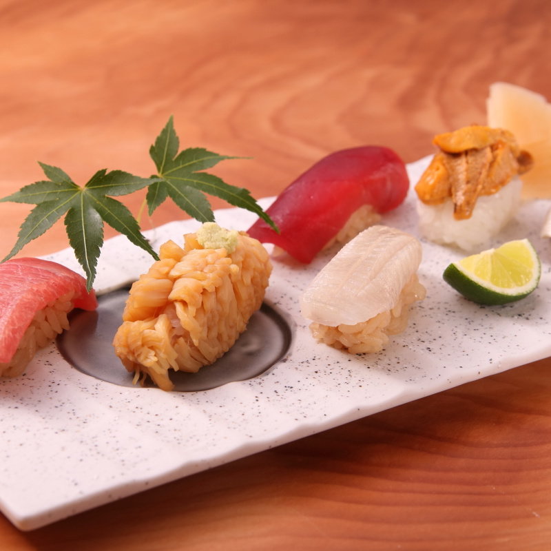 おまかせ握り(すし 鯔せ)