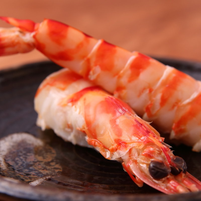 海老の握り(すし 鯔せ)