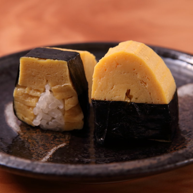 玉子の握り(すし 鯔せ)
