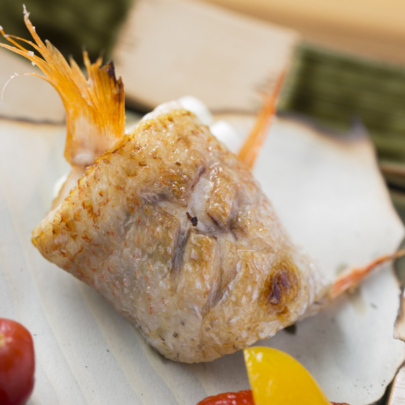 金目鯛の塩焼き(割烹・鮨 ます水)