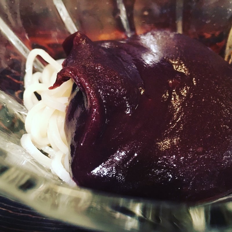 そばぜんざい(室町砂場 赤坂店)