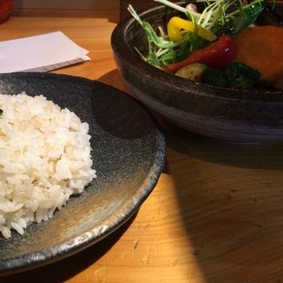 チキンと野菜(13種)(Rojiura Curry SAMURAI. 下北沢店)