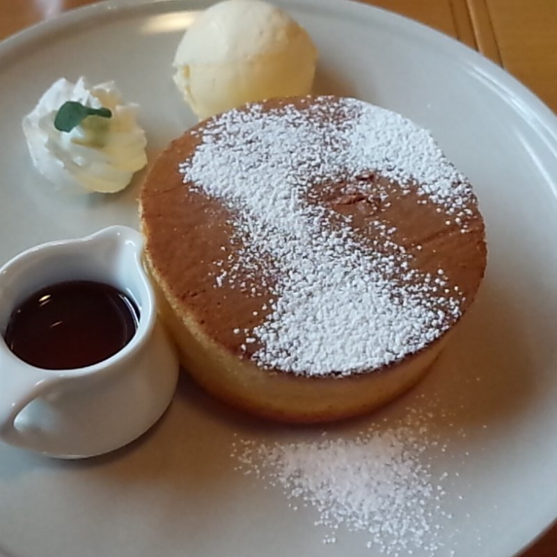 ふわふわ厚切りパンケーキ(クロックカフェ （CLOCK Cafe）)