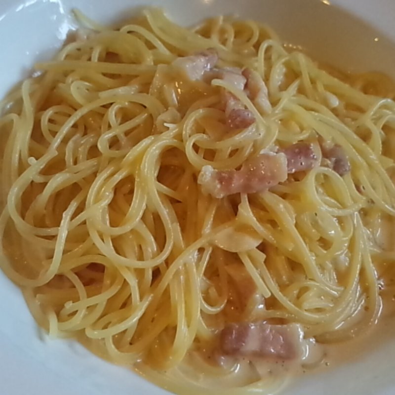 カルボナーラ(ナポリの食卓 パスタとピッツァ 足利店 )