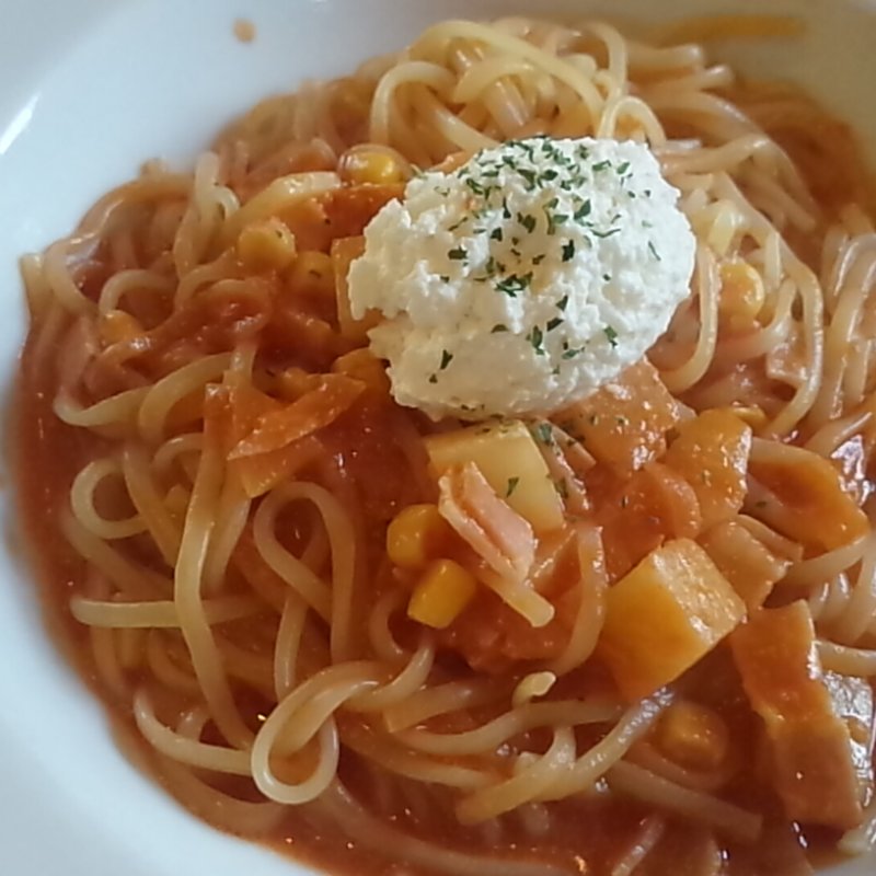 北海道　リコッタチーズのトマトソース(ナポリの食卓 パスタとピッツァ 足利店 )