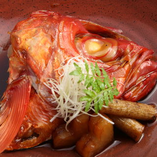 金目鯛の煮付け(寿司 粋人舎)