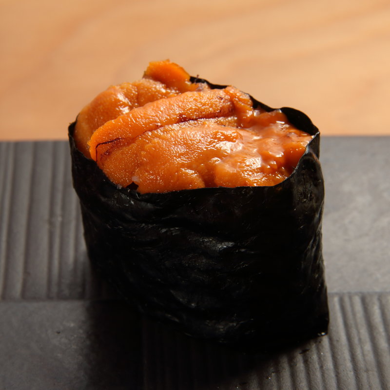 雲丹の握り(寿司 粋人舎)