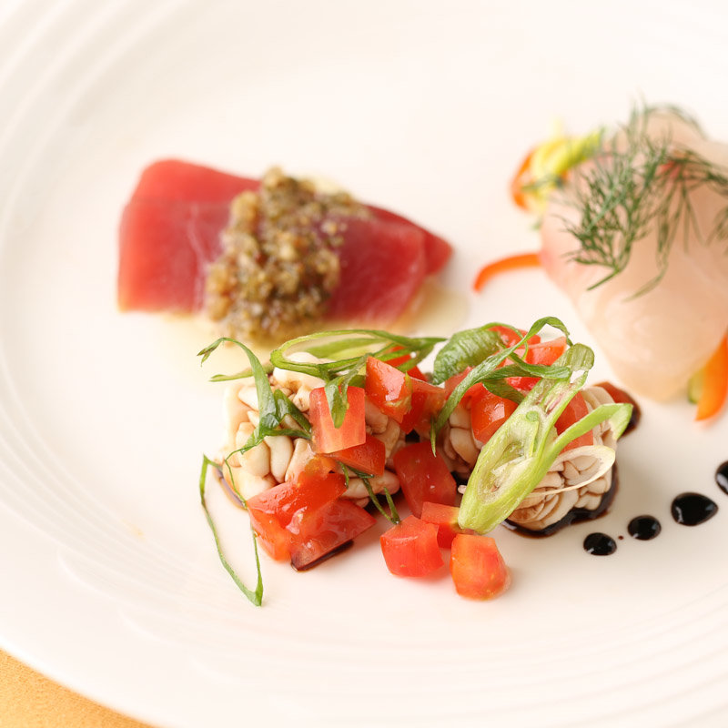 鮮魚の盛り合わせ(ポワソン （Poisson）)