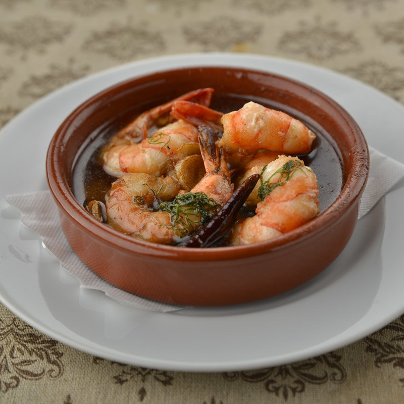 海老のアヒージョ(スミヤ 新宿（SUMIYA）)