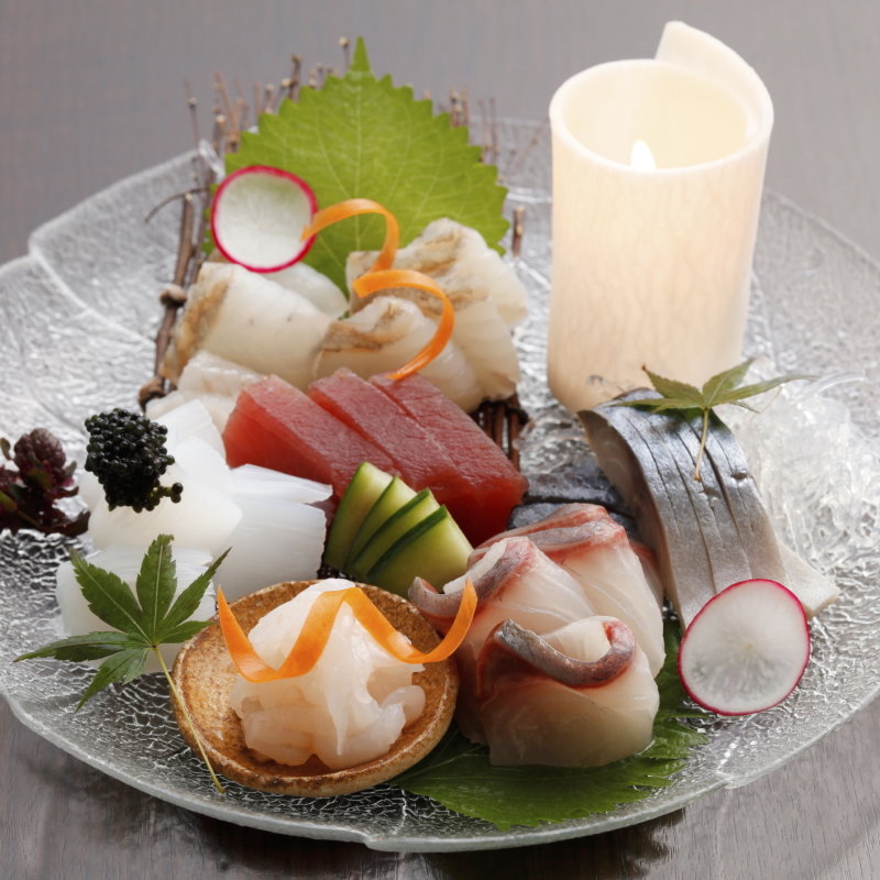 鮮魚の盛り合わせ(懐石割烹 輝 (きらり))