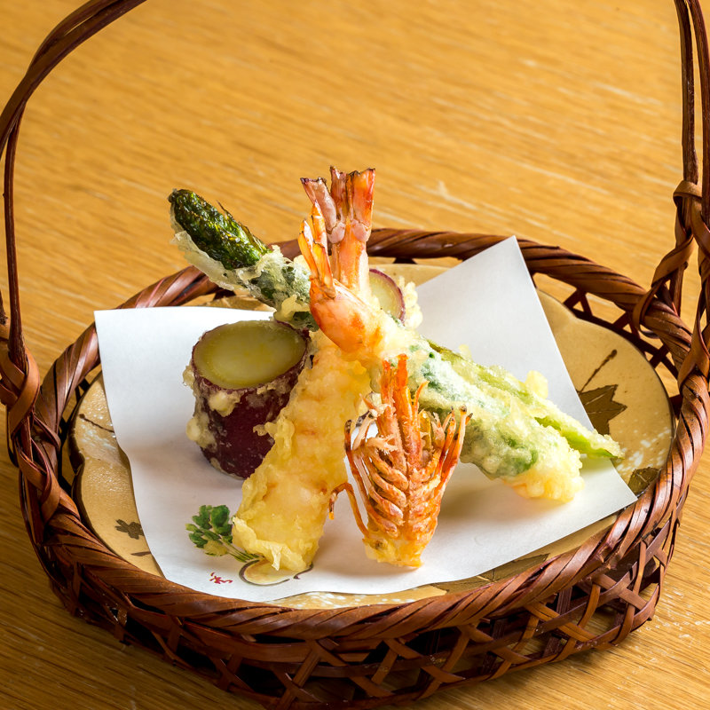 天麩羅の盛り合わせ(いわい)