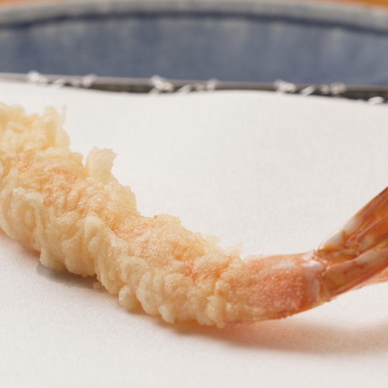 才巻海老の天麩羅(てんぷら膳)