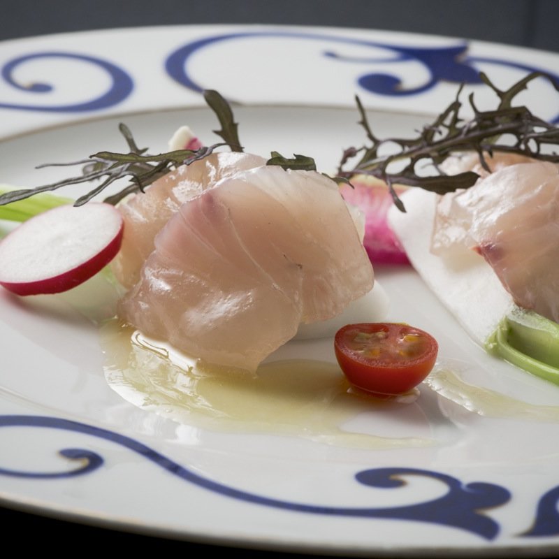 鮮魚のカルパッチョ(IWBろまね)