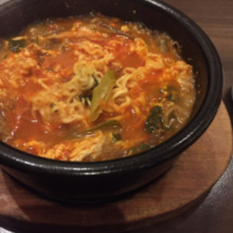 ユッケジャンラーメン(とん豚テジ 六本木店)