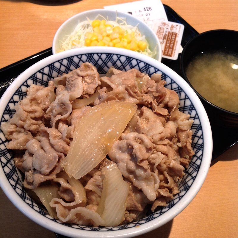 豚丼(吉野家)