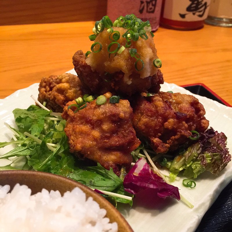 日替わり唐揚げ(おろしポン酢)(座空)