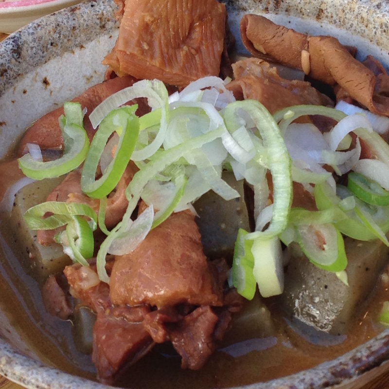 和風　牛モツ煮(鈴芳)