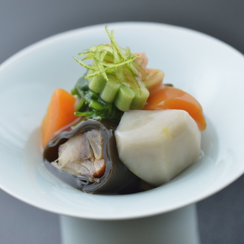 サバの昆布巻き(十駕 （じゅうが）)