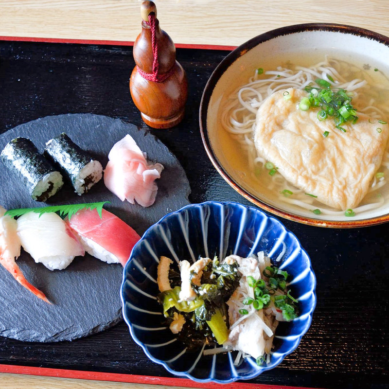 そばランチ(五葉寿し )