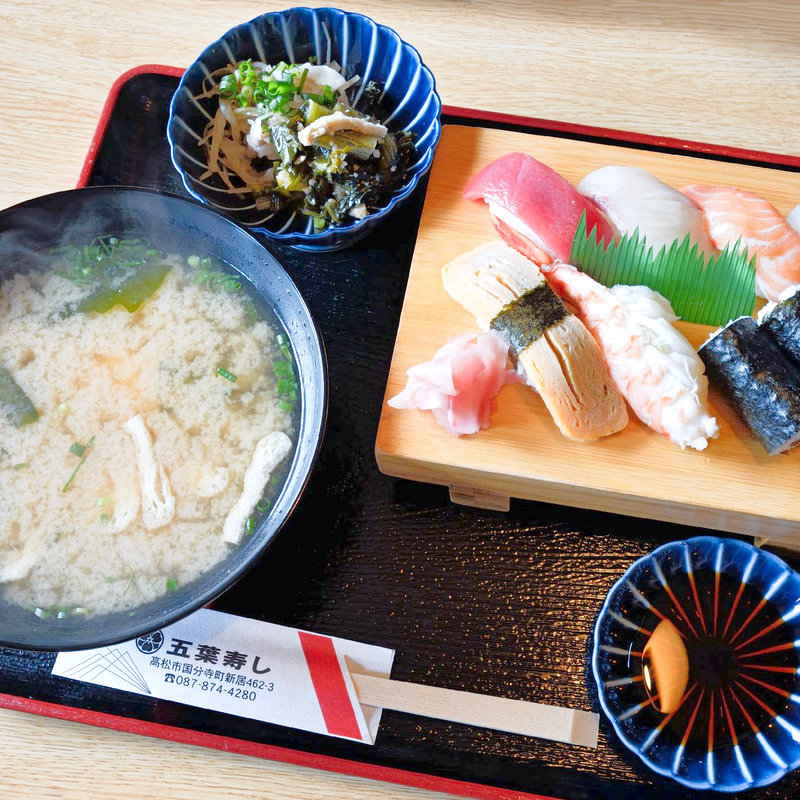 寿しランチ(五葉寿し )