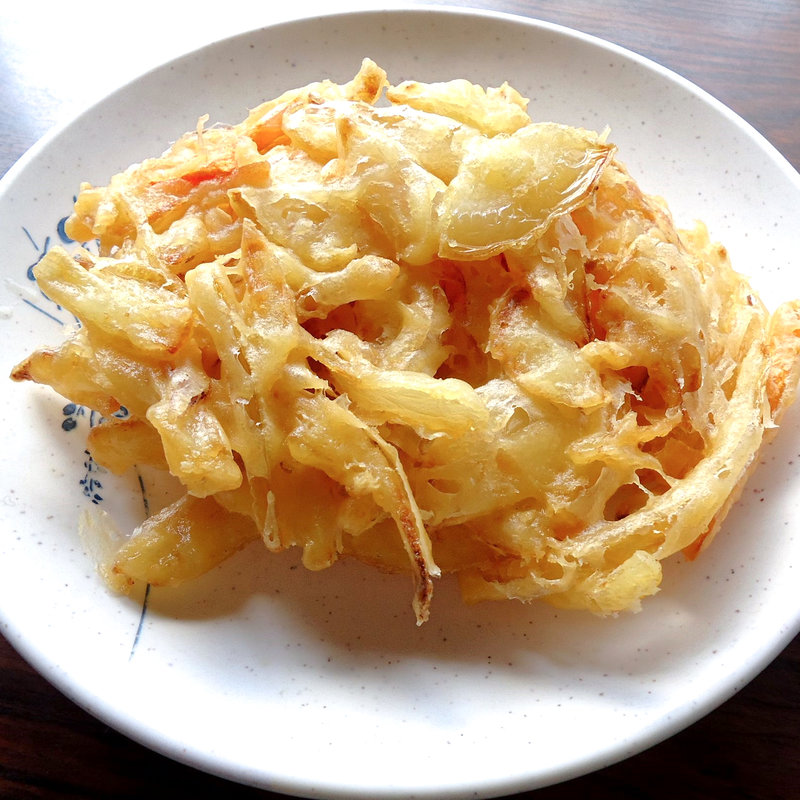 かき揚げ(枡うどん （ますうどん）)