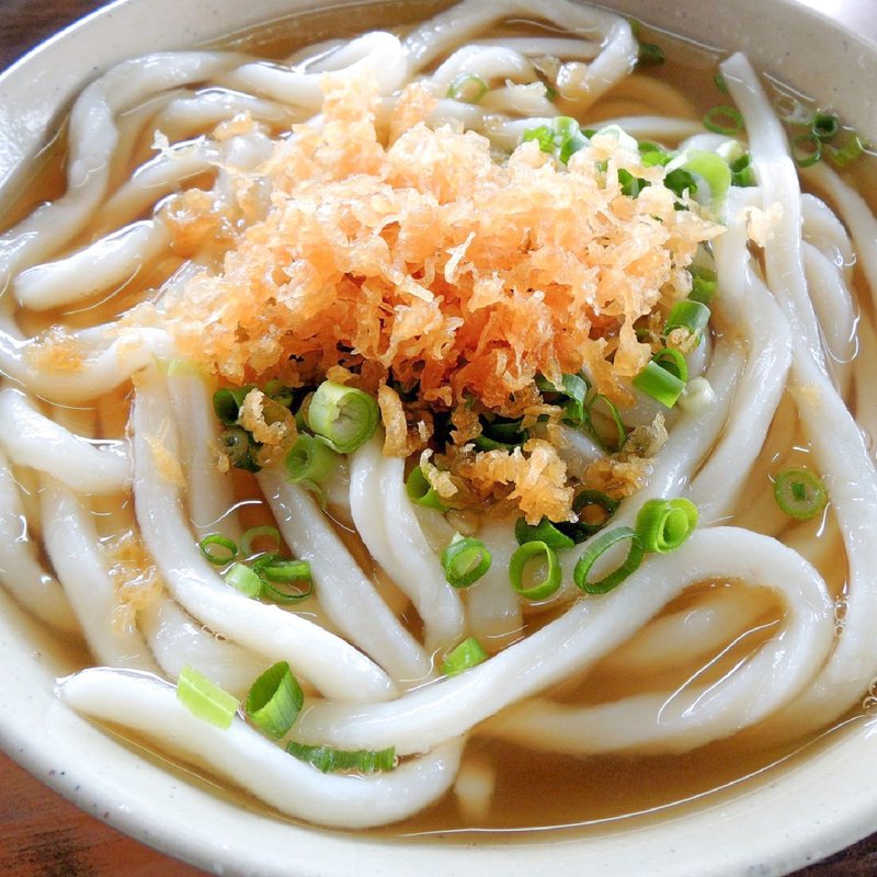 かけそのまま(枡うどん （ますうどん）)