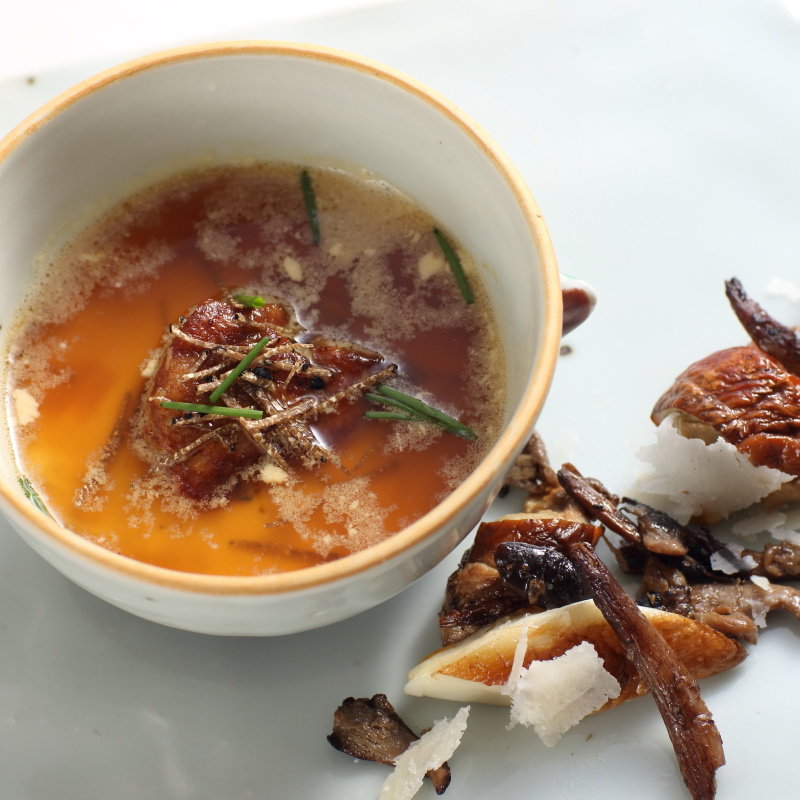 フォアグラの茶碗蒸し(ル・ピエロ （le pierrot）)