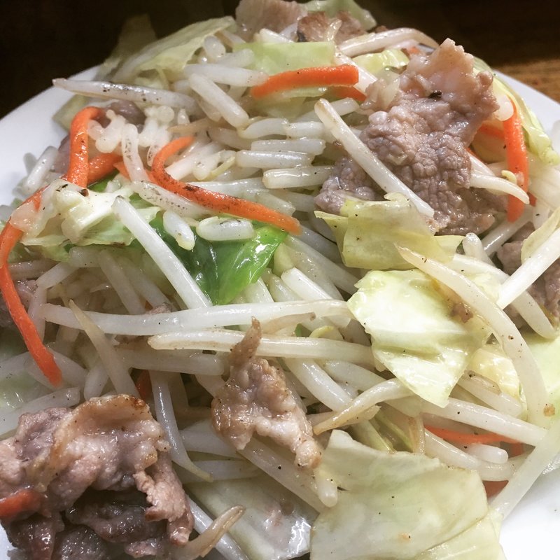 肉やさい炒め(こづち)