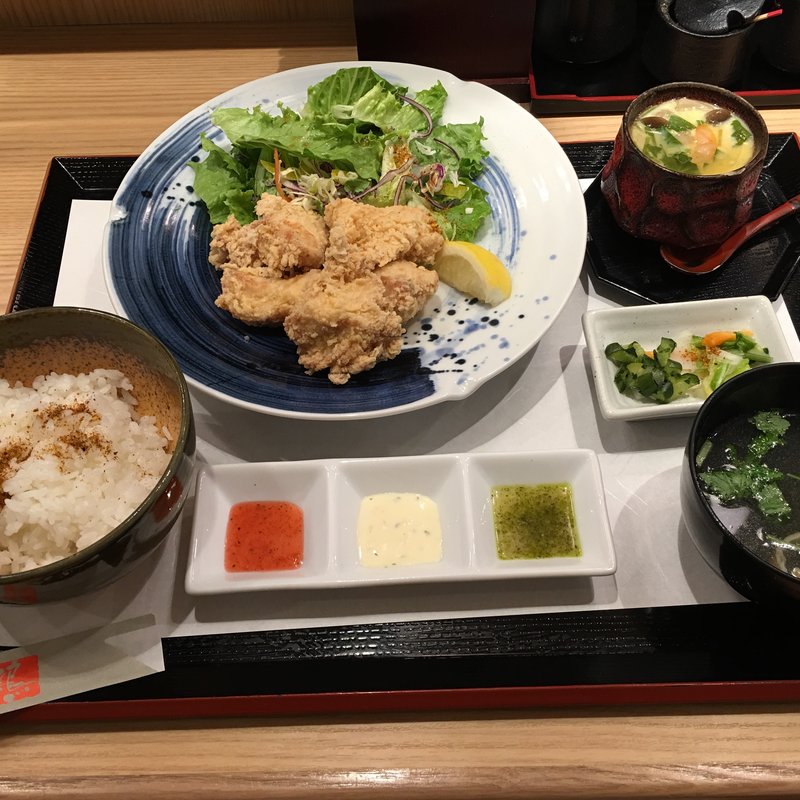 天使の唐揚げ御膳(鳥しげ ルミネ荻窪店 )