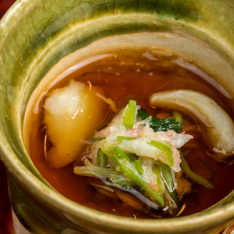 カニのジュレ餡かけ(京町堀 莉玖)