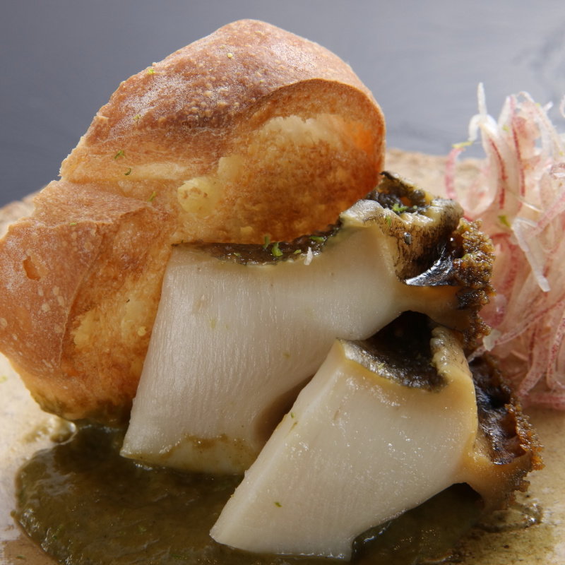 アワビの煮付け(日本料理 徳専 )