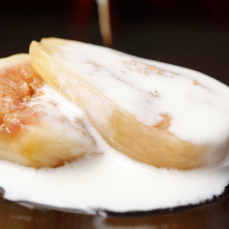 無花果クリームソース(月)