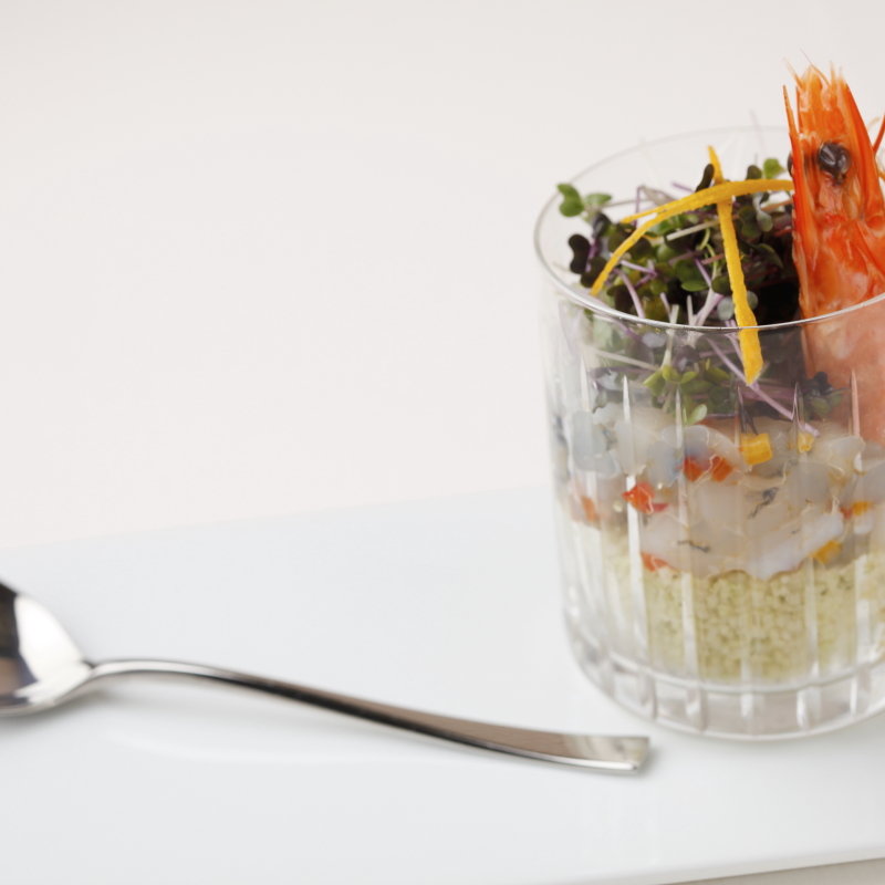 海老のムース仕立て(LAGUNA TERRACE　STELLA （ラグナテラスステラ）)